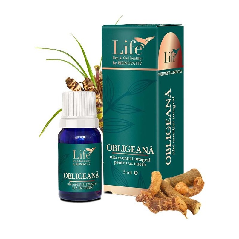 BIONOVATIV Ulei esential Obligeana uz intern 5mL - www.naturasanat.ro