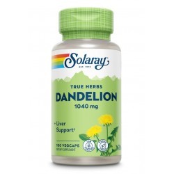 Dandelion (Papadie) 520 mg Solaray, 100 capsule, Secom - www.naturasanat.ro
