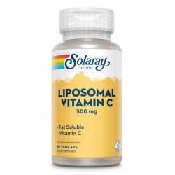 Vitamin C Liposomal 500 mg Solaray, 30 capsule, Secom - www.naturasanat.ro