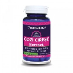 Cozi cirese extract, 30 capsule, Herbagetica - www.naturasanat.ro