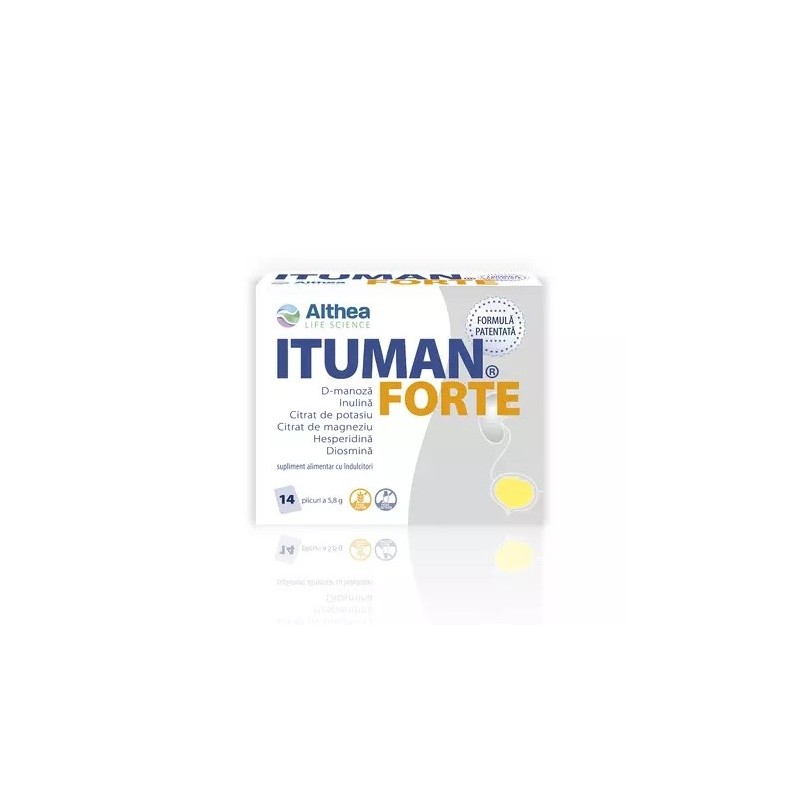 Ituman Forte, 14 plicuri, Althea Life Science - www.naturasanat.ro