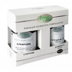 Pachet Livapure, 30 capsule+ Vitamina C 1000mg, 20 coprimate, Power of Nature - www.naturasanat.ro