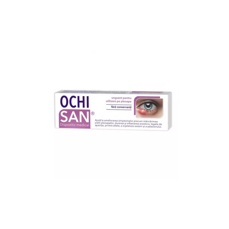 Unguent pentru urcior si chalazion OchiSan, 15 g, Zdrovit - www.naturasanat.ro