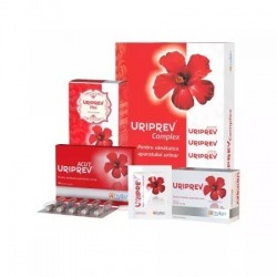 Uriprev Complex, 10 capsule + 12 plicuri + 80 g, Hyllan - www.naturasanat.ro