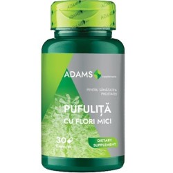 Pufulita cu flori mici, 30 capsule, Adams - www.naturasanat.ro