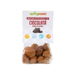 Biscuiti cu Ciocolata fara gluten, 100 g, SpringMarkt - www.naturasanat.ro