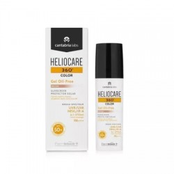 Gel Oil Free cu pigment SPF 50 Heliocare 360o Color, 50 ml, Beige, Cantabria Lab - www.naturasanat.ro