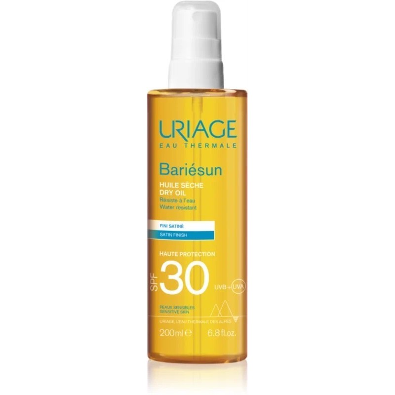 Bariesun Ulei Uscat pentru Pprotectie solara SPF30, 200 ml, Uriage - www.naturasanat.ro