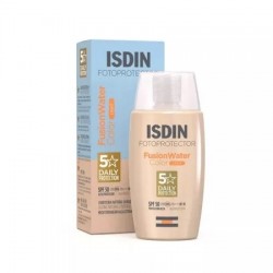 Crema Protectie Solara Fotoprotector Fusion Water Color Light SPF50, 50 ml, ISDIN - www.naturasanat.ro