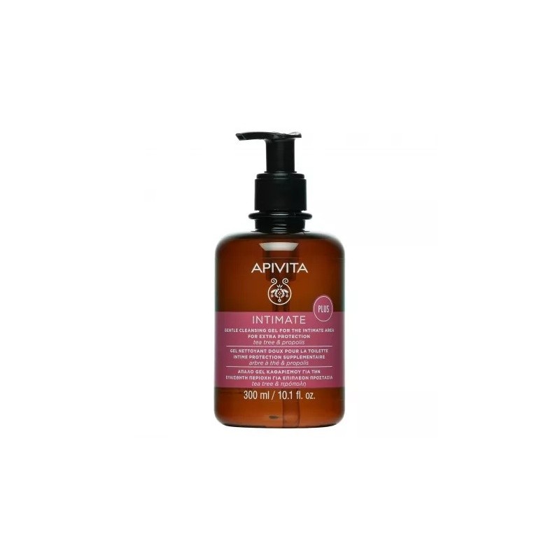 Apivita Gel Igiena Intima Extra Protectie, 300 Ml - www.naturasanat.ro