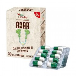 Asar, 30 capsule, Bio Vitality - www.naturasanat.ro