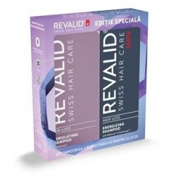 Revalid Set Sampon Energizing Barbati, 200 ml + Sampon Stimulating, 200 ml - www.naturasanat.ro