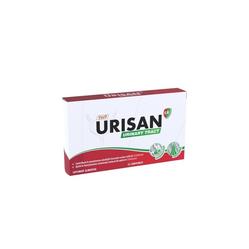 Urisan GR Urinary Tract, 10 comprimate, Sun Wave Pharma - www.naturasanat.ro