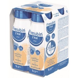 Fresubin 2kcal Drink cu Fibre, Caise cu Piersici, 4 x 200ml - www.naturasanat.ro