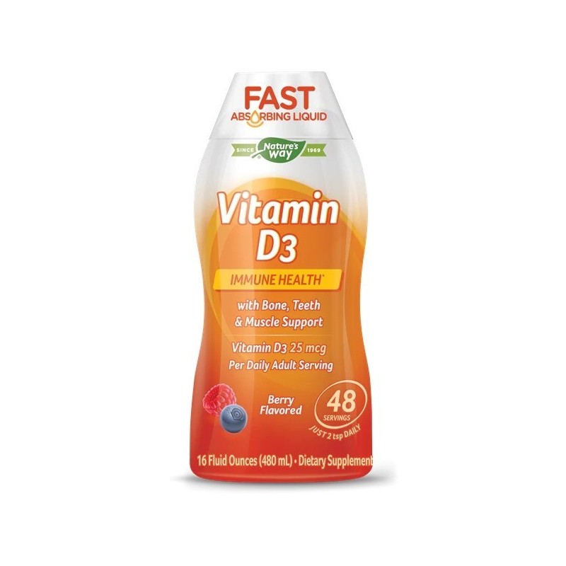 Vitamin D3 Liquid 480 Ml, Secom - www.naturasanat.ro