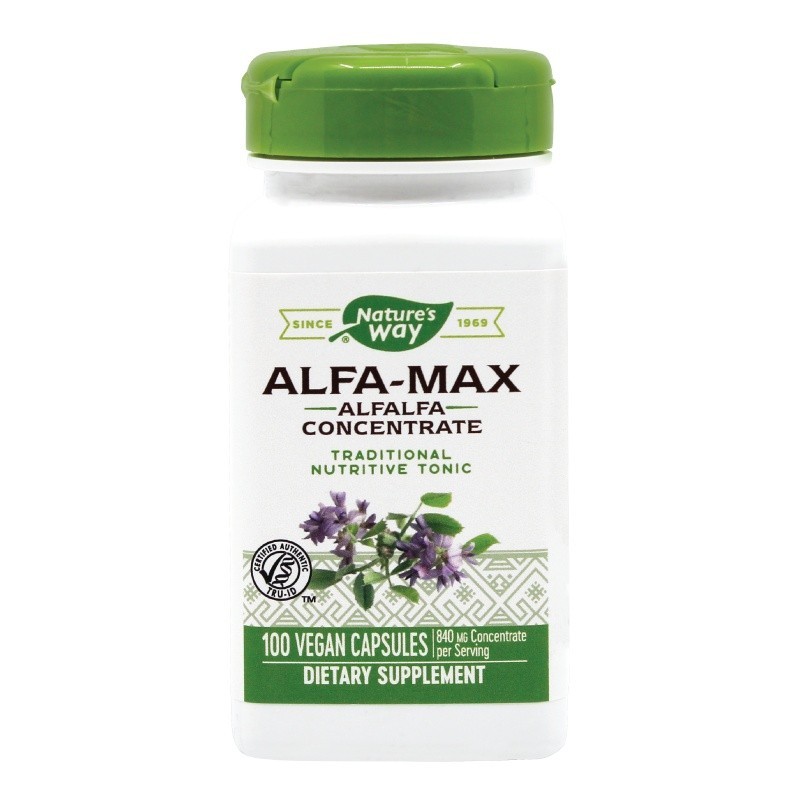 Alfa - Max, 100 Capsule Vegetale, Secom - www.naturasanat.ro