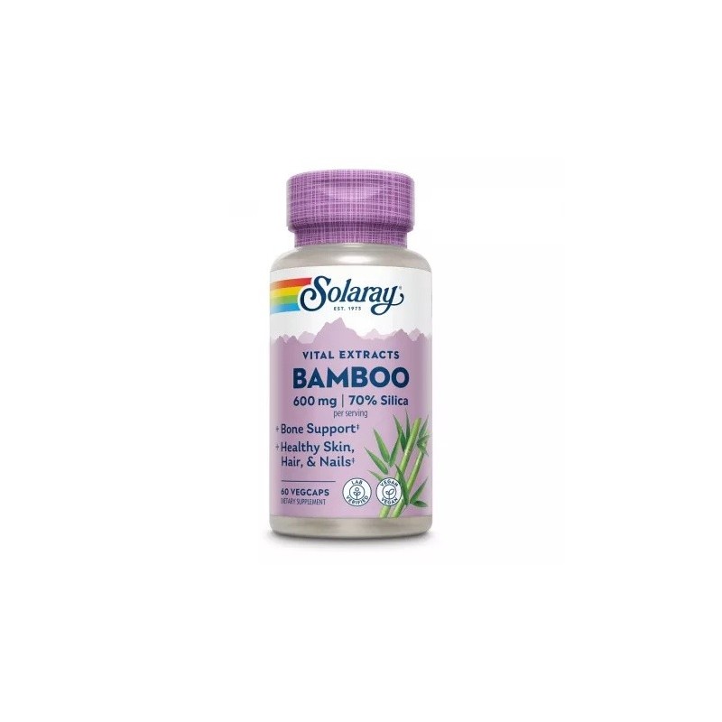Bamboo, 60 Capsule Vegetale, Secom - www.naturasanat.ro