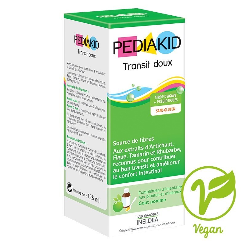 Sirop cu gust de mar verde Transit Doux, 125 ml, Pediakid - www.naturasanat.ro