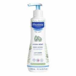 Lotiune de corp hidratanta piele normala HydraBebe, 300 ml, Mustela - www.naturasanat.ro