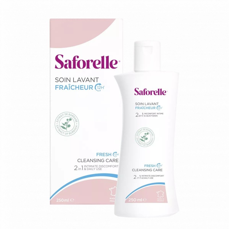 Gel igiena intima si corporala Fresh Saforelle, 250 ml - www.naturasanat.ro