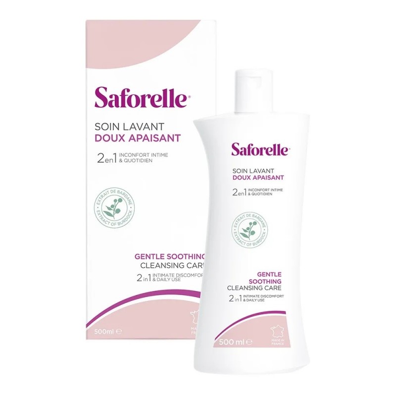 Saforelle Gel igiena intima si corp, 500 ml - www.naturasanat.ro