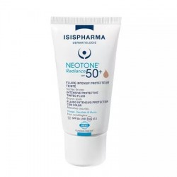 Crema depigmentanta nuantatoare SPF50+ Medium Neotone Radiance 30 ml, Isispharma - www.naturasanat.ro