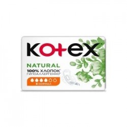 Kotex Tampoane Absorbante Natural Normal, 8 bucati - www.naturasanat.ro