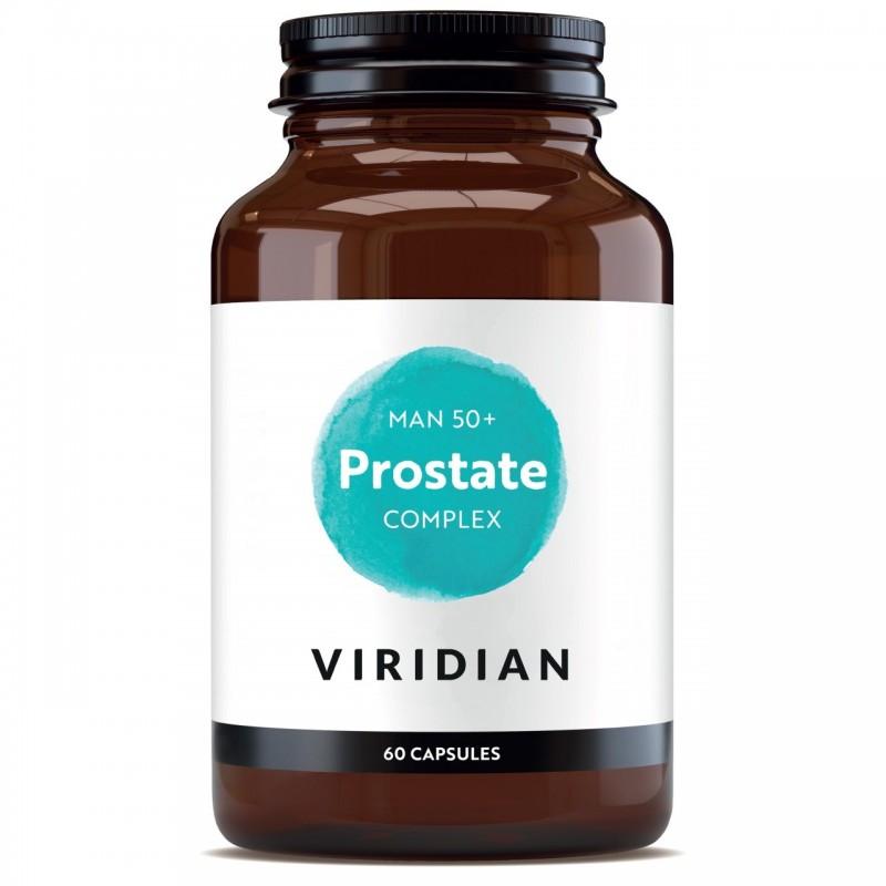 Man 50+ Prostate Complex, 60 Capsule, Viridian - www.naturasanat.ro