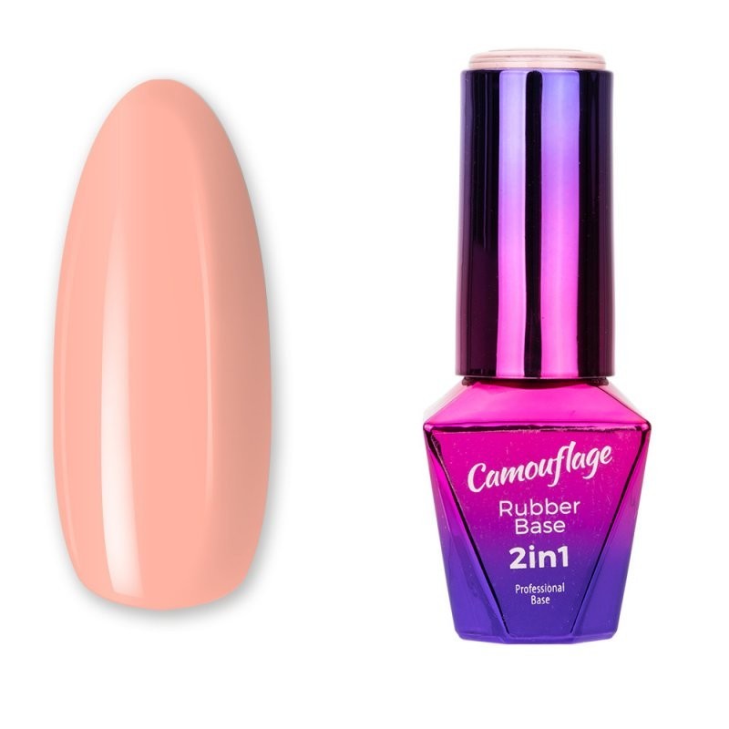 Baza rubber color Molly Lac- Sunny Beige - B2IN1-SB - Molly Lac - www.naturasanat.ro