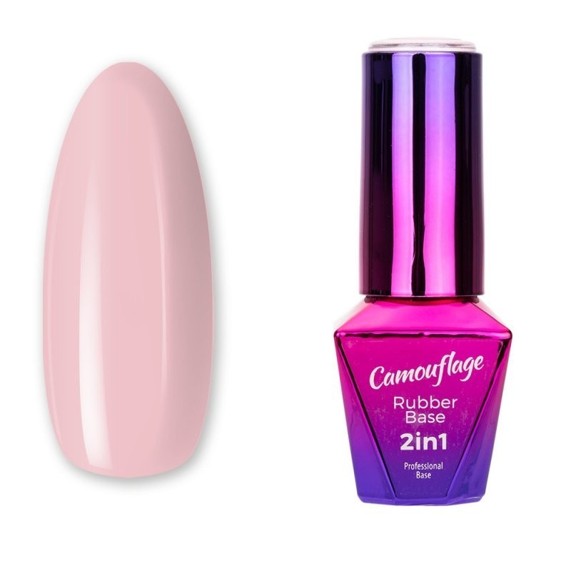 Baza rubber color Molly Lac- Cool Nude - B2IN1-CN - Molly Lac - www.naturasanat.ro