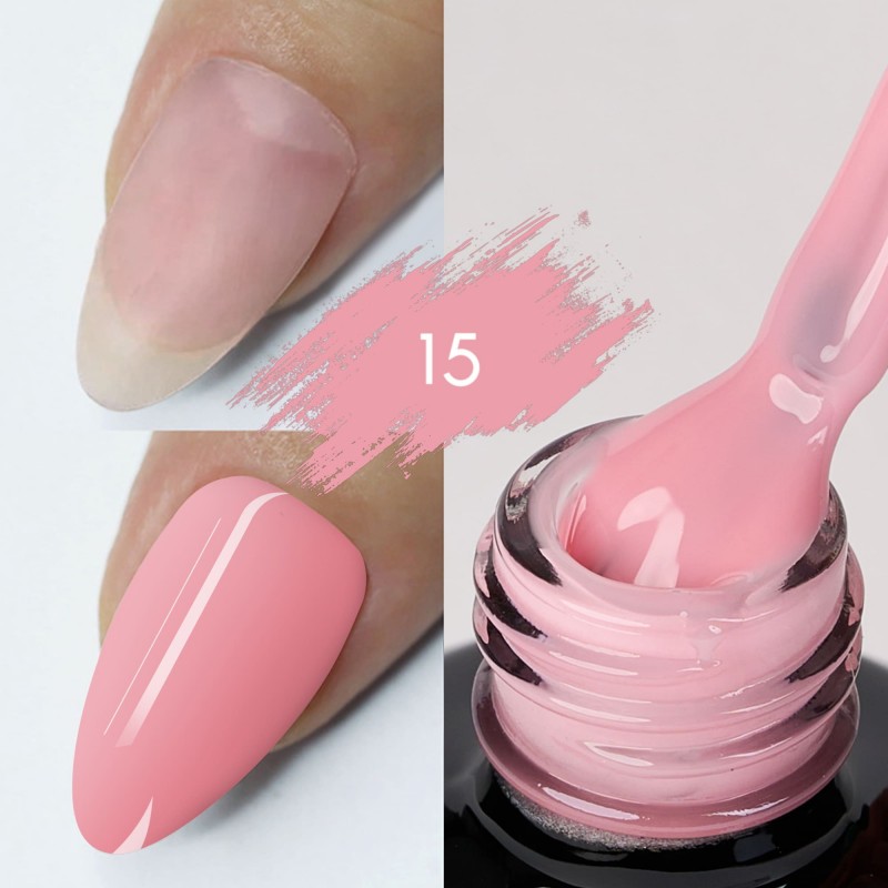 Color rubber base Kievskaya 15ml- Nr. 15 - KVS-15 - Kievskaya - www.naturasanat.ro