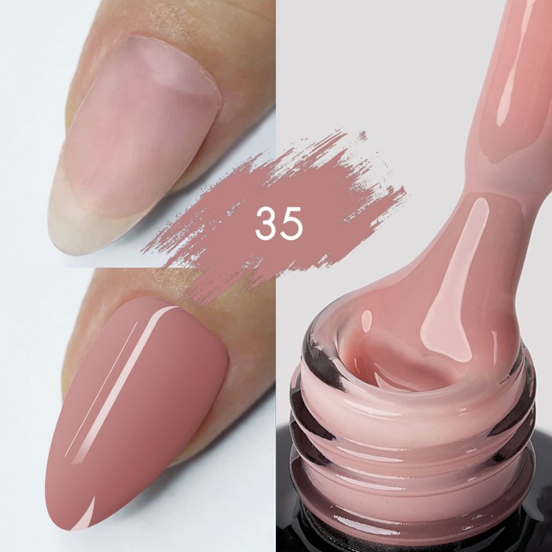 Color rubber base Kievskaya 15ml- Nr. 35 - KVS-35 - Kievskaya - www.naturasanat.ro