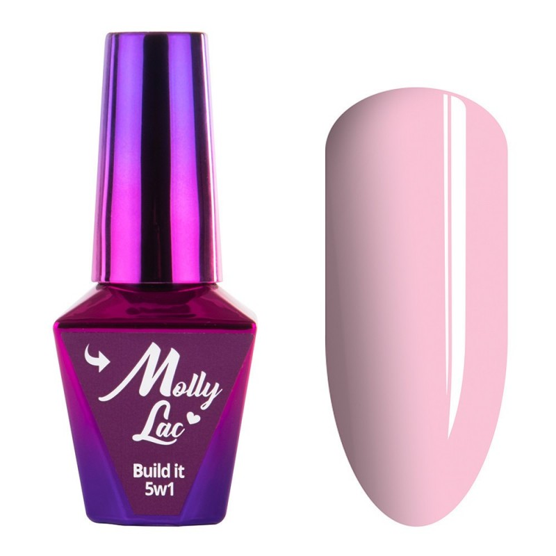 Baza 5 in 1 Molly Lac 10ml- Rose - B5IN1-ROSE - Molly Lac - www.naturasanat.ro