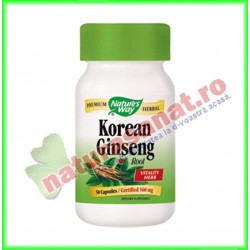 Korean Ginseng (ginseng coreean) 50 capsule - Nature's Way - Secom