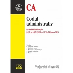 Codul administrativ Ed.3...