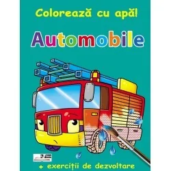 Automobile. Coloreaza cu...