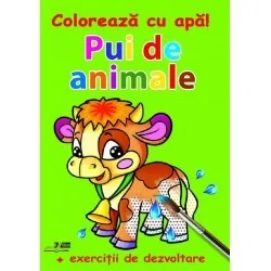Pui de animale. Coloreaza...