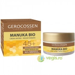 Crema Antirid Riduri Formate 45+ Manuka Bio 50 ml - Gerocossen - www.naturasanat.ro