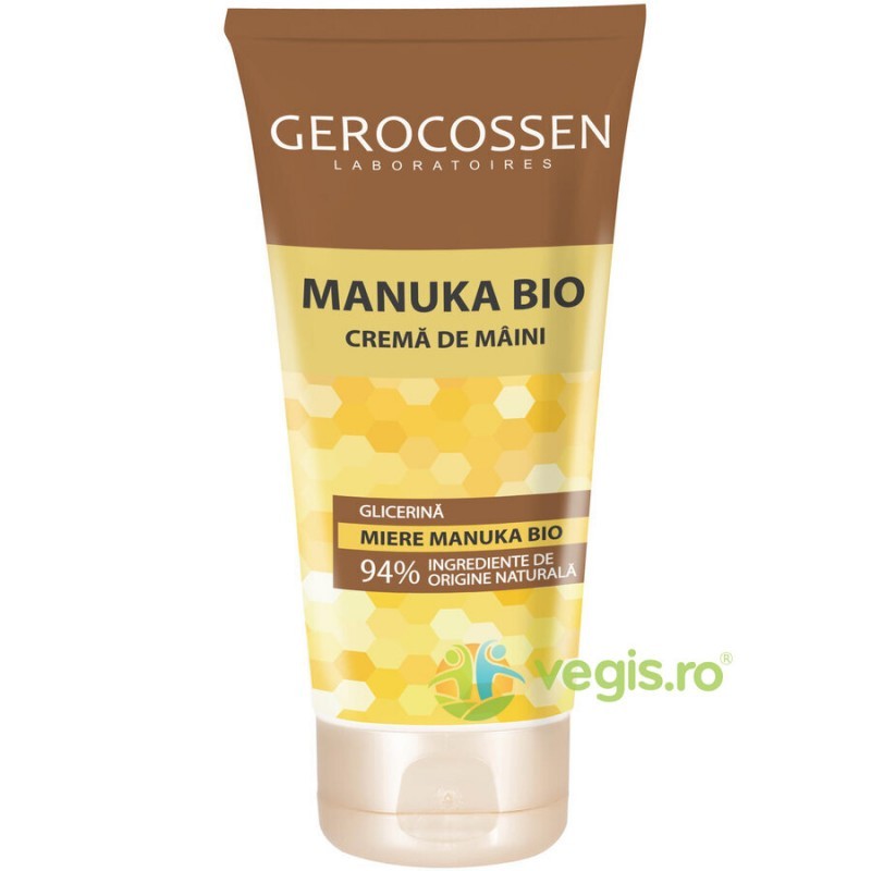 Crema de Maini Manuka Bio 75 ml - Gerocossen - www.naturasanat.ro