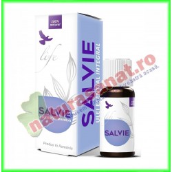 Salvie (Salvia Officinalis) Ulei Volatil Esential Integral 10 ml - Bionovativ - Life