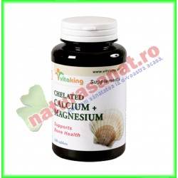 Calciu Magneziu 500mg-250mg 100 Comprimate - Vitaking - www.naturasanat.ro