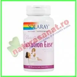 Lactation Ease 60 capsule vegetale - Solaray - Secom - www.naturasanat.ro