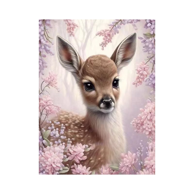 Pictura cu diamante pe sasiu lemn 40*50cm GM502 Engros - www.naturasanat.ro