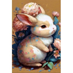 Pictura cu diamante pe sasiu lemn 20*30cm GM511 Engros - www.naturasanat.ro