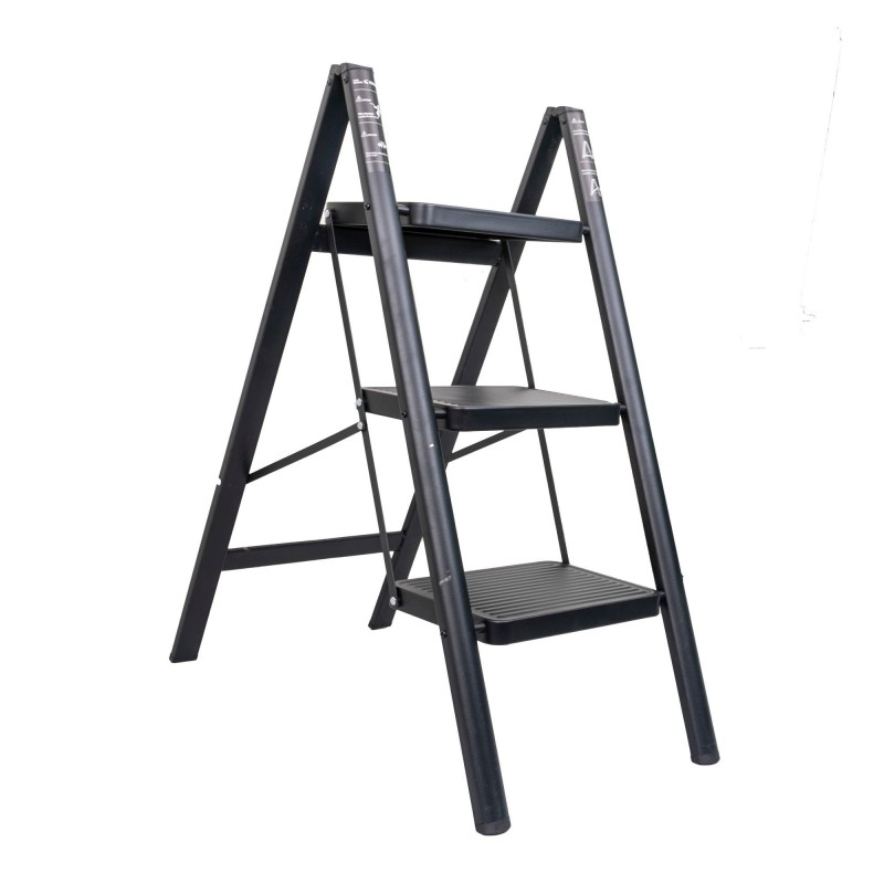 Scara pliabila din metal, cu 3 trepte, maxim 150kg / ZTS 8183 Engros - www.naturasanat.ro