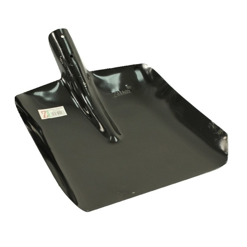 Lopata neagra din otel, patrata / ZLN 1168 Engros - www.naturasanat.ro