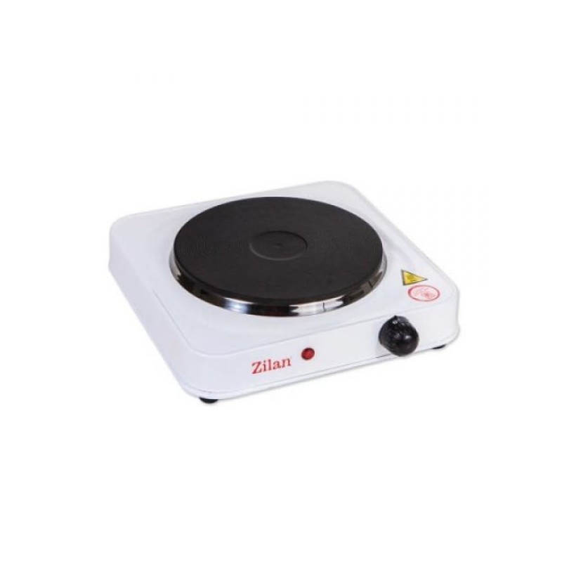 Plita electrica 1 ochi cu termostat reglabil in 5 trepte, putere 1500W, alb / ZLN 2173 Engros - www.naturasanat.ro
