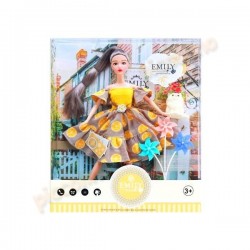 Papusa EMILY 30 cm cu pisica Engros - www.naturasanat.ro