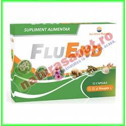 Flu End pentru Zi si Noapte 12 capsule - Sunwave Pharma