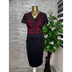 Rochie engross dantela si...